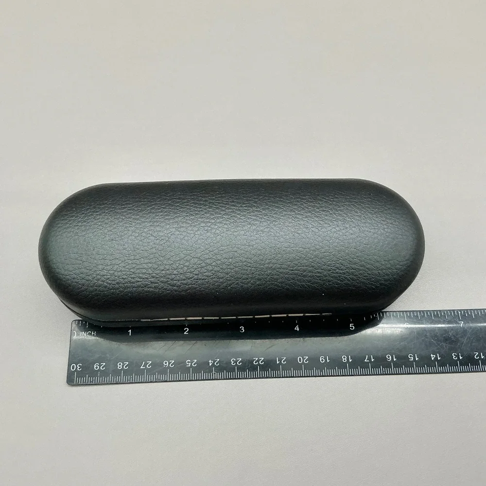 Oakley Case Unisex Black Faux Leather Hard Shell Protective Eyewear CASE ONLY